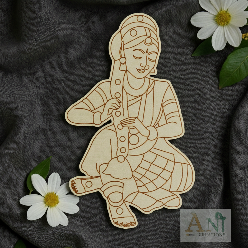 Dancing Lady 11 Mdf Cutout