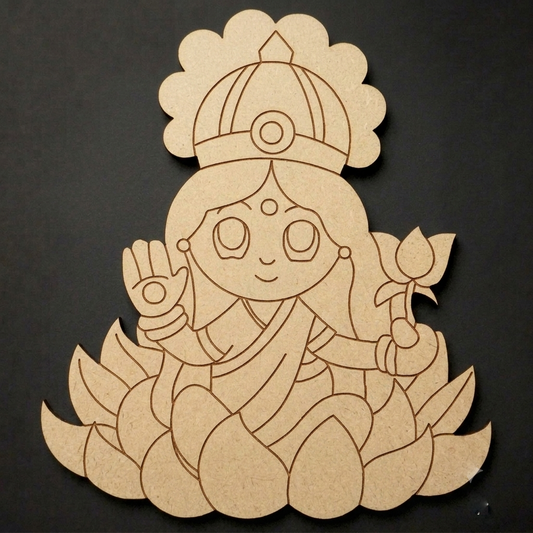 Laxmi ji MDF Cutout