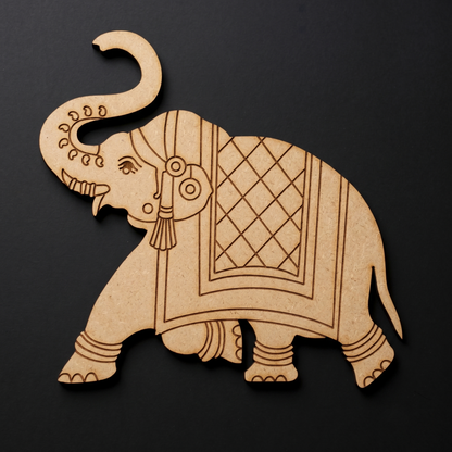 Elephant MDF Cutout