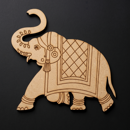 Elephant MDF Cutout