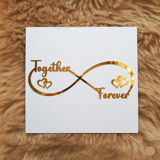 together forever infinty vinyl sticker