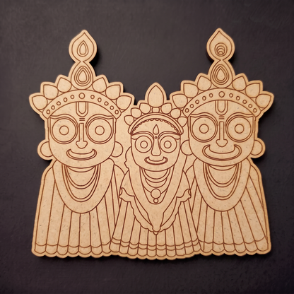 Jagannath MDF Cutout