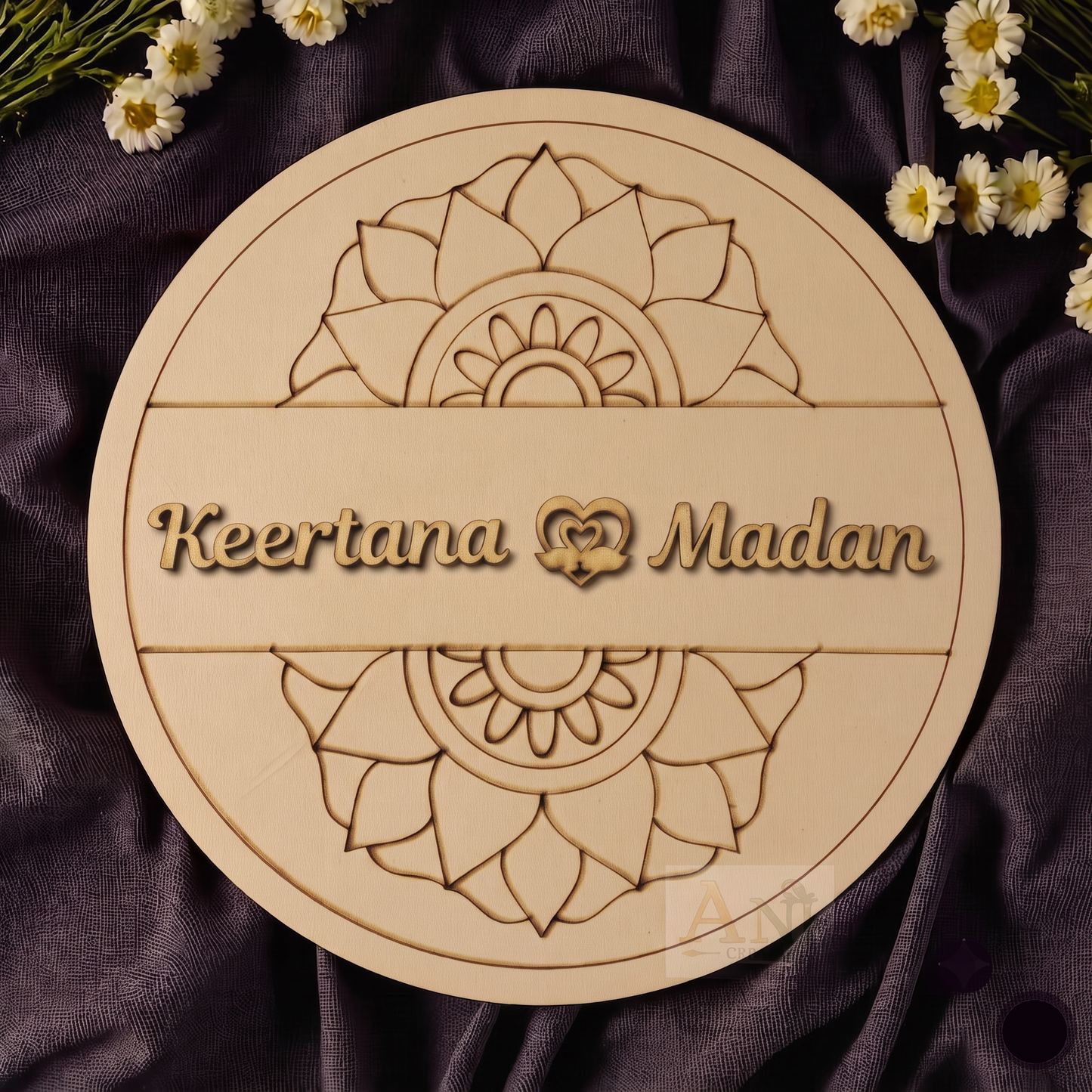 Mandala 29 MDF Premarked