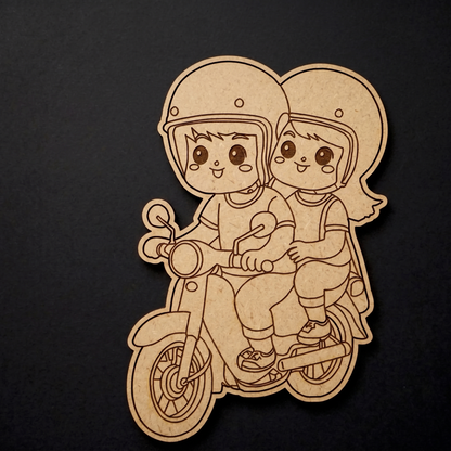 Couple 11 MDF Cutout