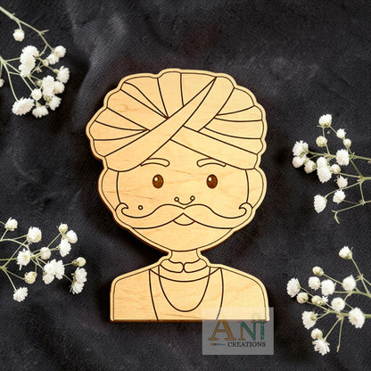 Padharo saa man 4 MDF Cutout