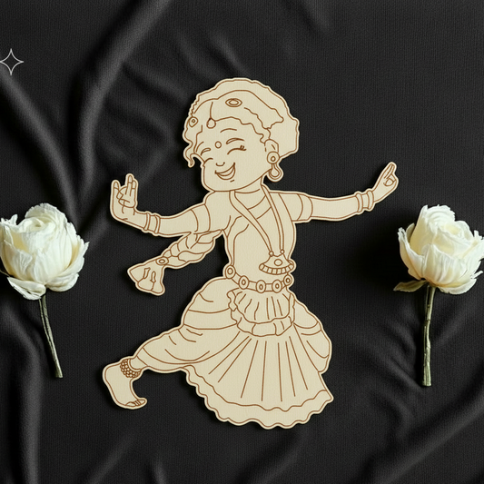 Dancing Lady 1 Mdf Cutout
