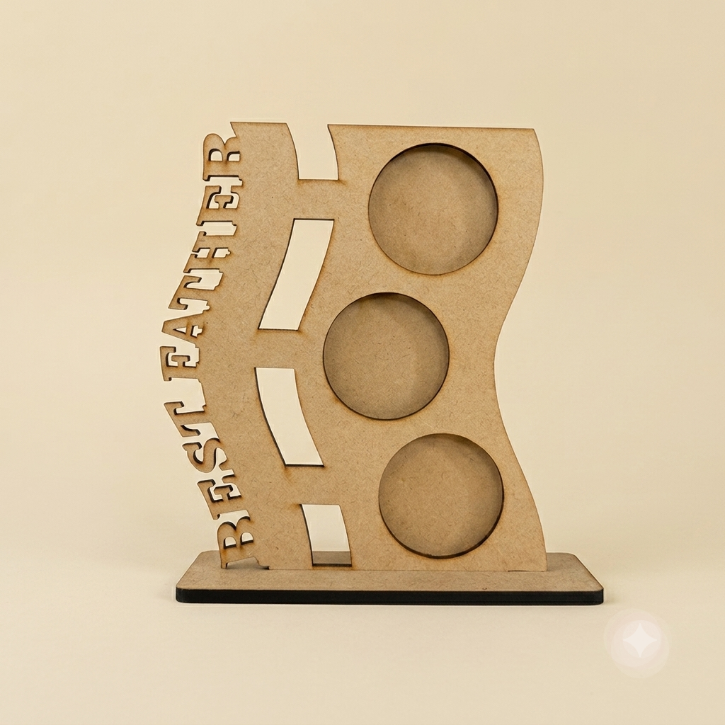 Father's day bases MDF Cutout 5