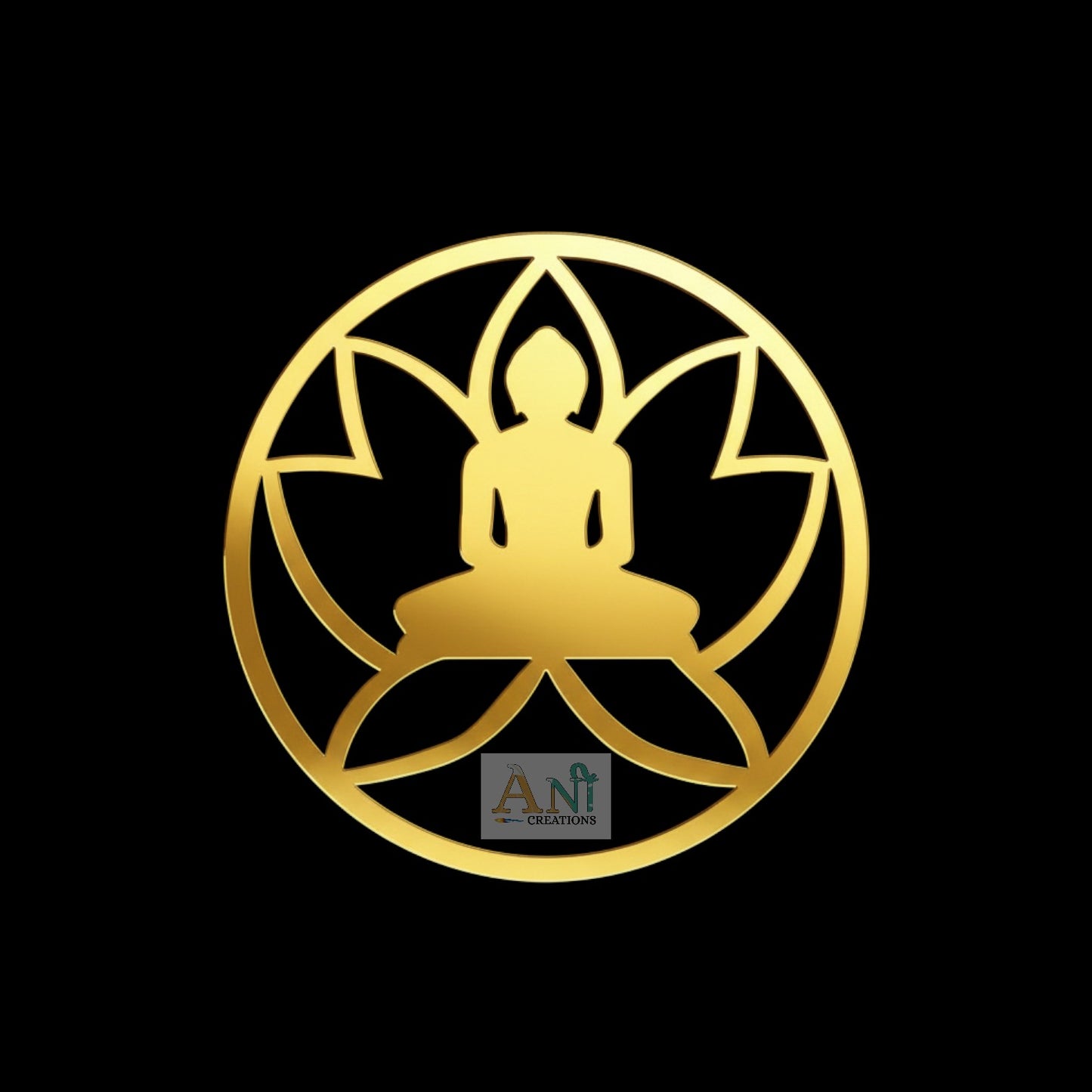 Mahavir Swami 4 Acrylic Cutout