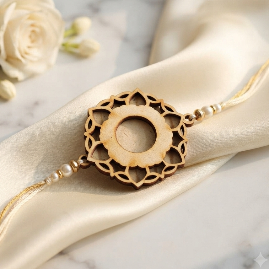 Rakhi Cutout MDF Design 10