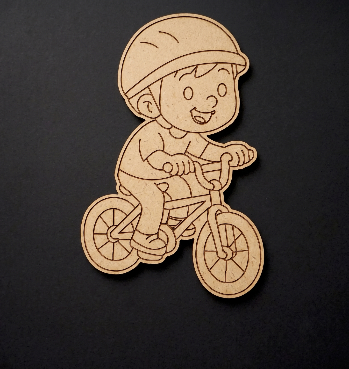 Kids Playing 7 MDF Cutout