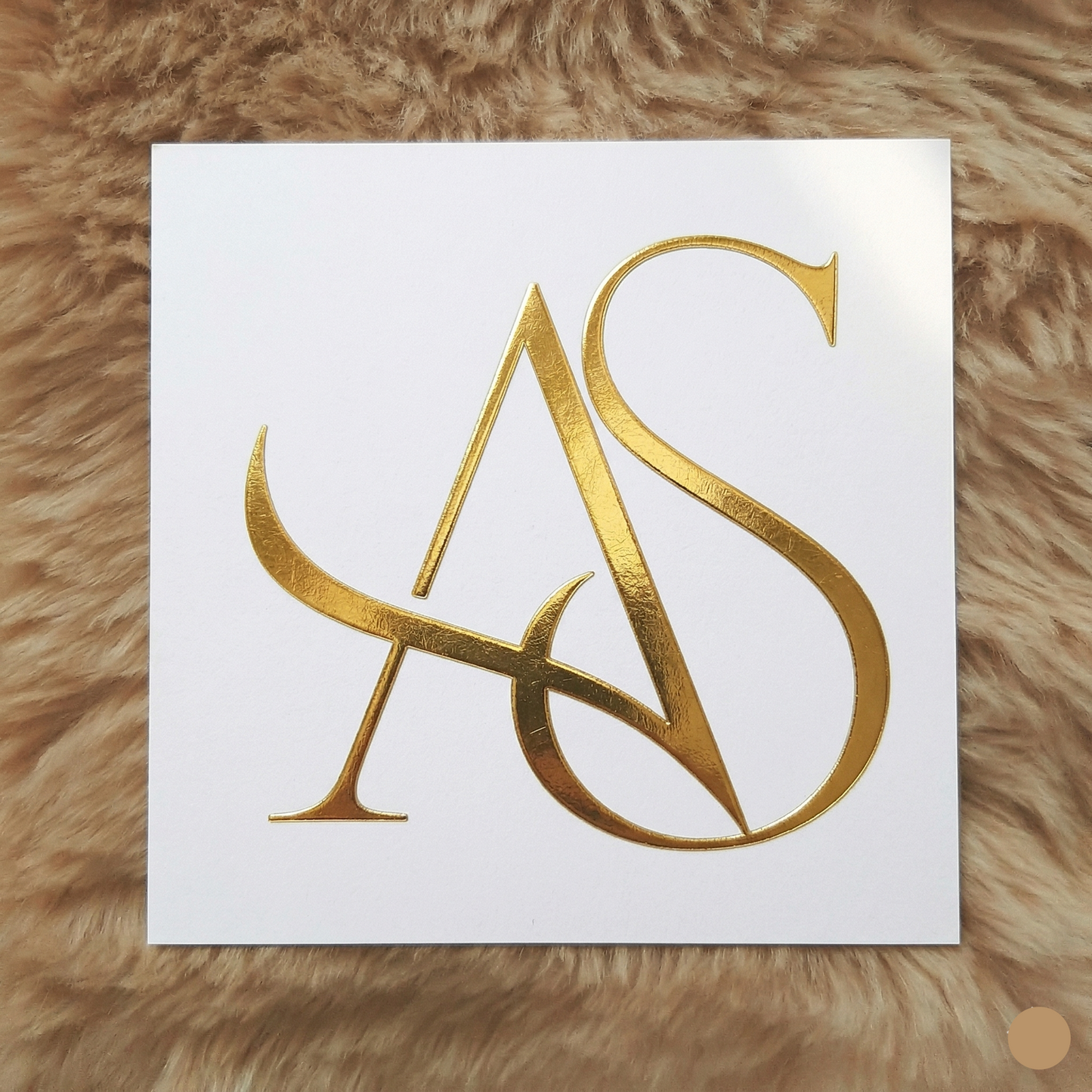 couple initial Vinyl Sticker