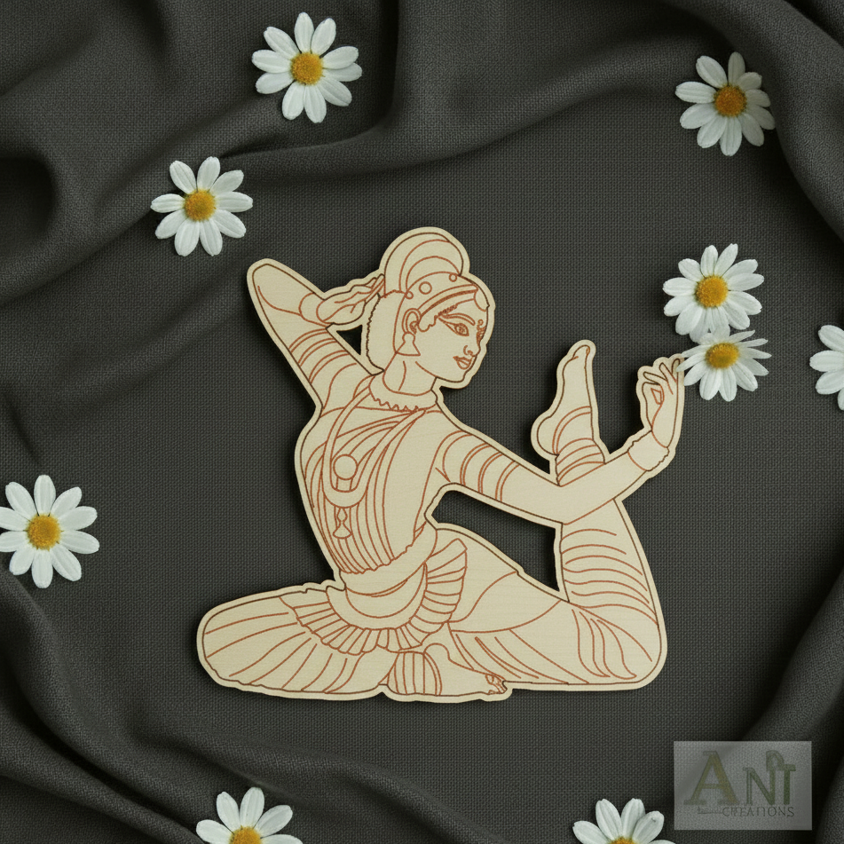 Dancing Lady 8 Mdf Cutout