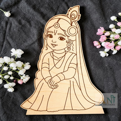 Radha ji 2 MDF cutout
