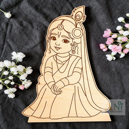 Radha ji 2 MDF cutout