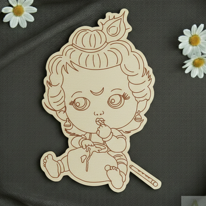 Baby krishna 4 MDF cutout