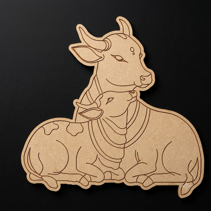 Cow cutout  4 MDF Cutout