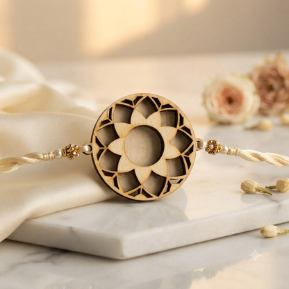 Rakhi Cutout MDF Design 9