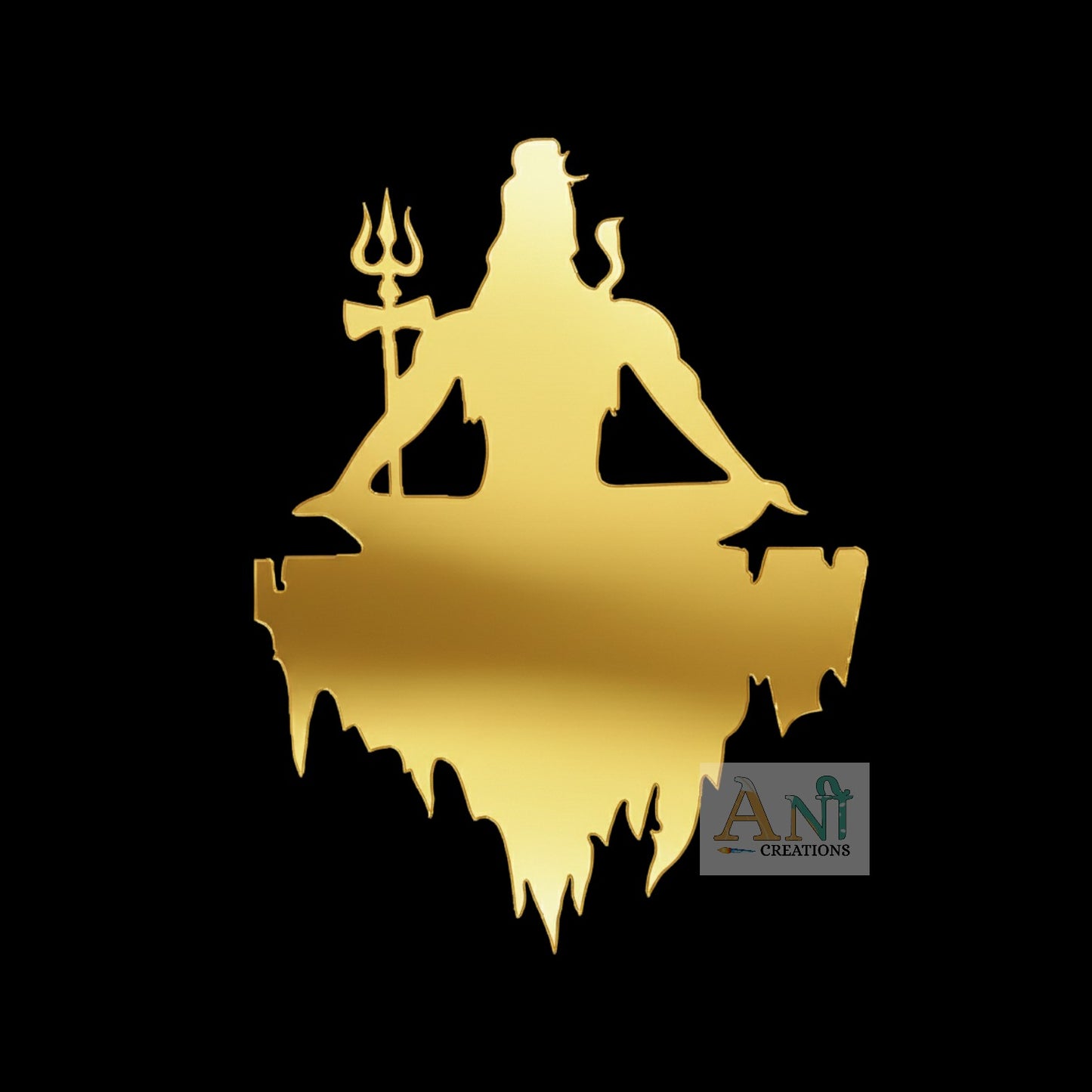 Mahadev Acrylic cutout 2