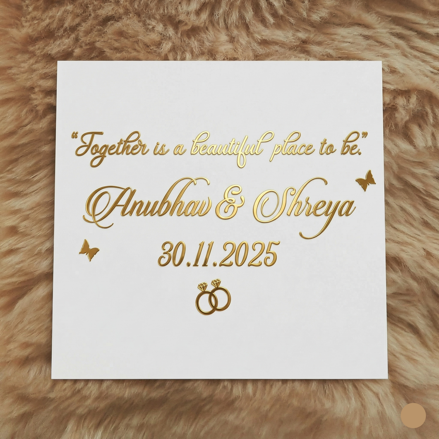 couple Wedding Platter 3