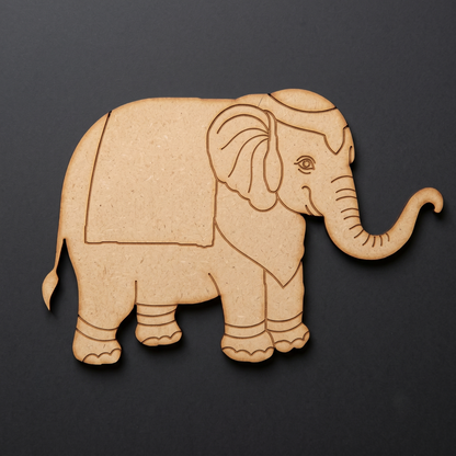Elephant 7 MDF Cutout