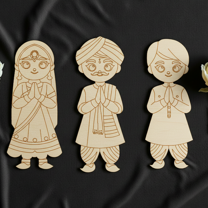 Family  6  MDF Cutout