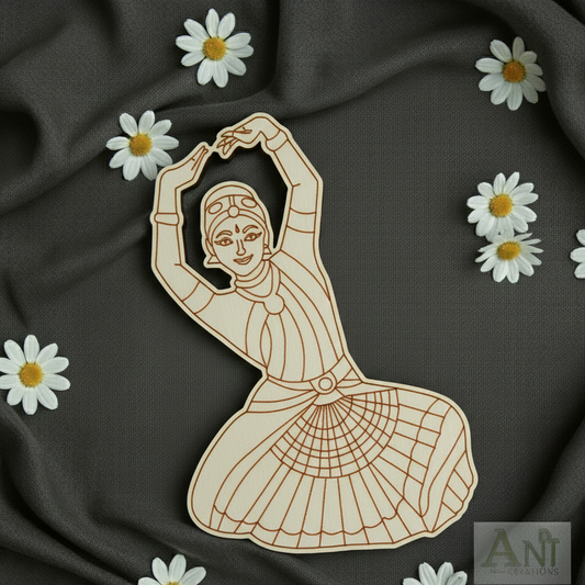 Dancing Lady 7 Mdf Cutout