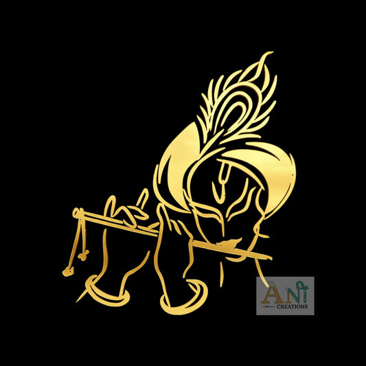 Krishna  Acrylic Cutout