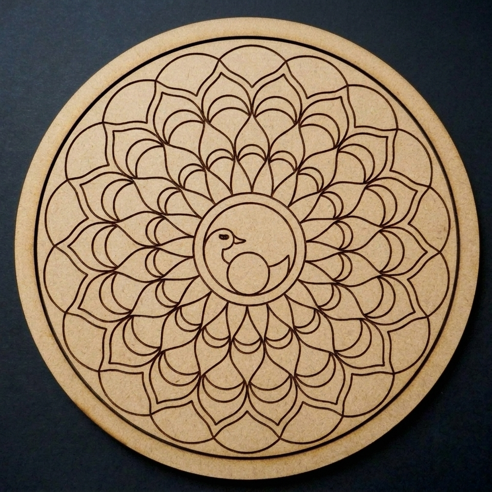 Mandala 33 MDF Premarked
