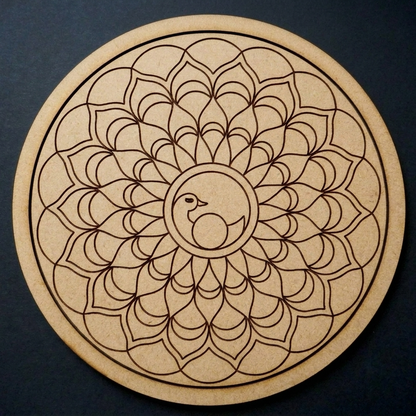 Mandala 33 MDF Premarked