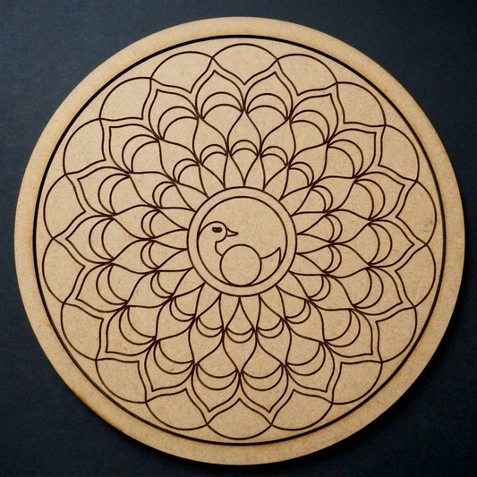 Mandala 33 MDF Premarked