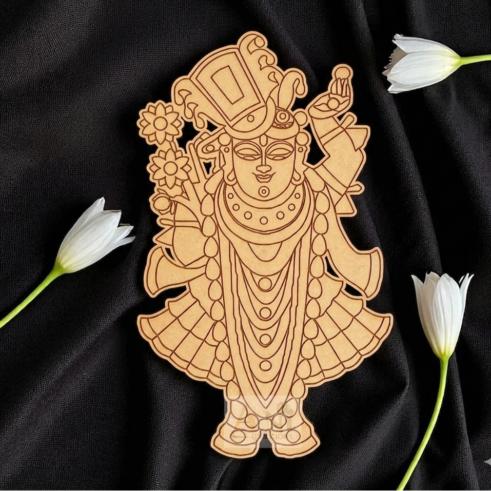 Shreenath ji 6 MDF Cutout