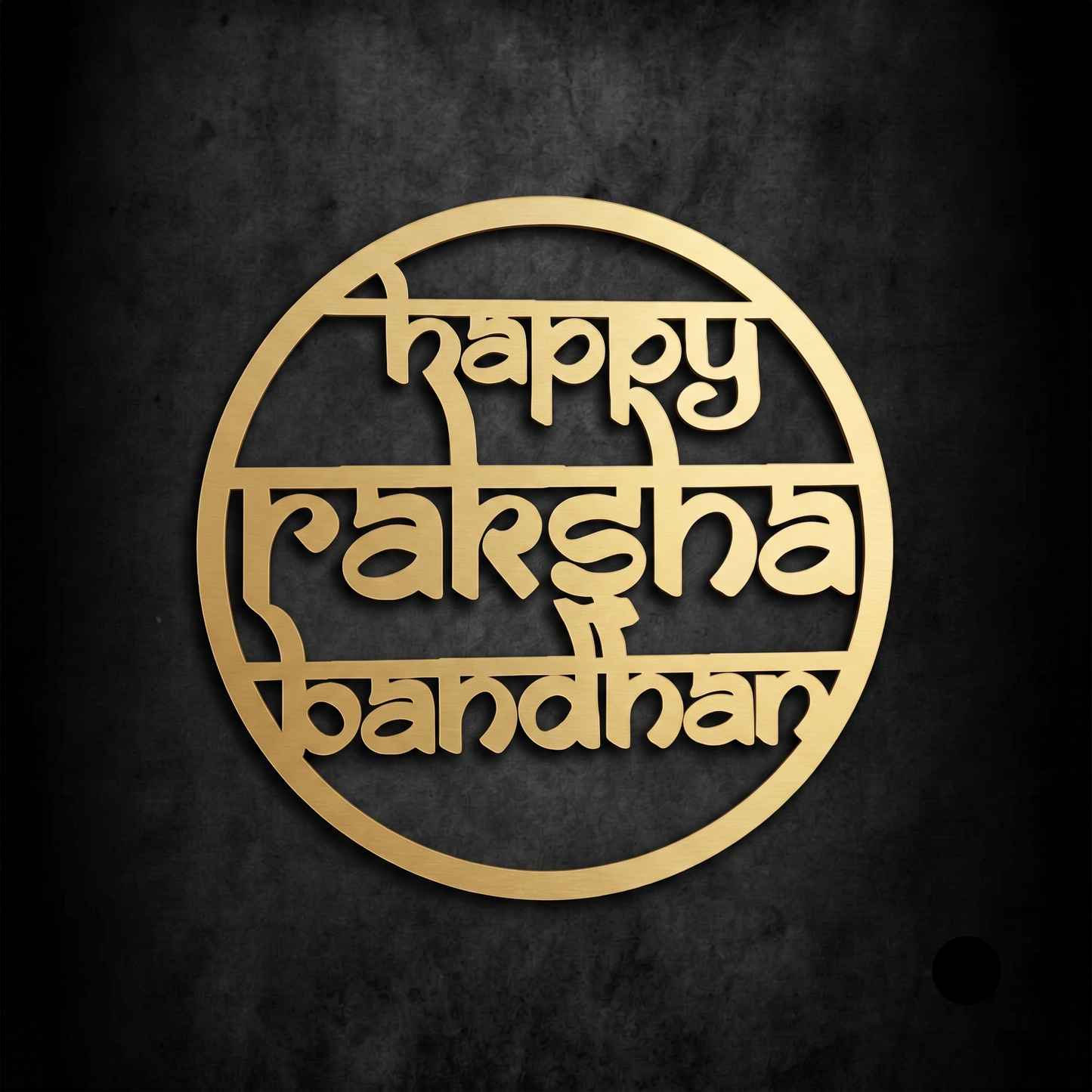 Happy Raksha Bandhan Acrylic Cutout 1