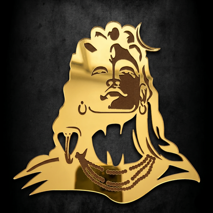 Adiyogi shiva acrylic cutout 1