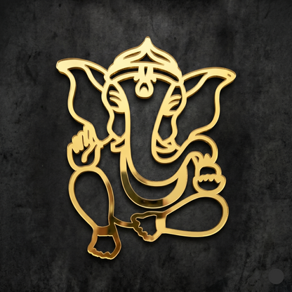 Ganesha 3 acrylic cutout