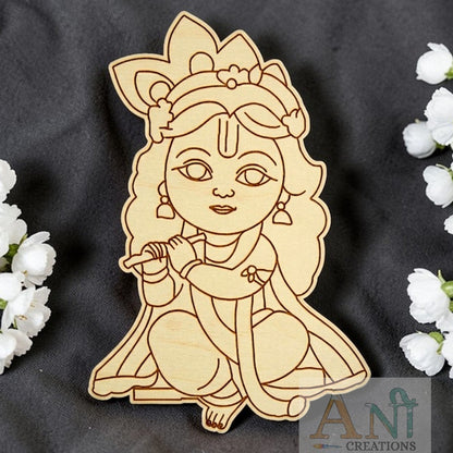 Baby krishna 10 MDF cutout