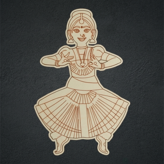 Dancing Lady 6 Mdf Cutout