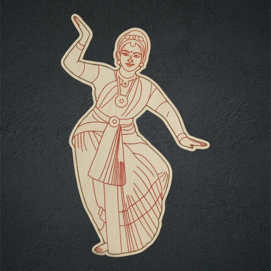 Dancing Lady 5 Mdf Cutout