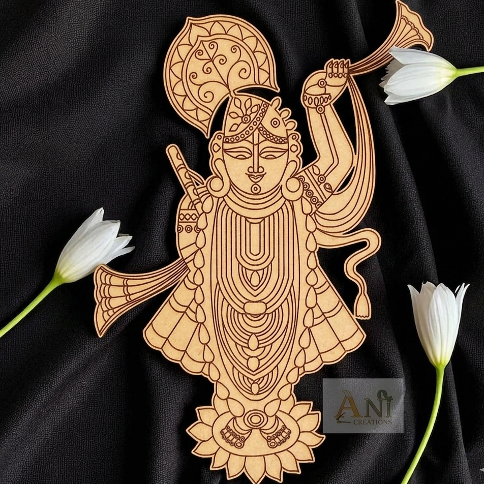 Shreenath ji 5 MDF Cutout