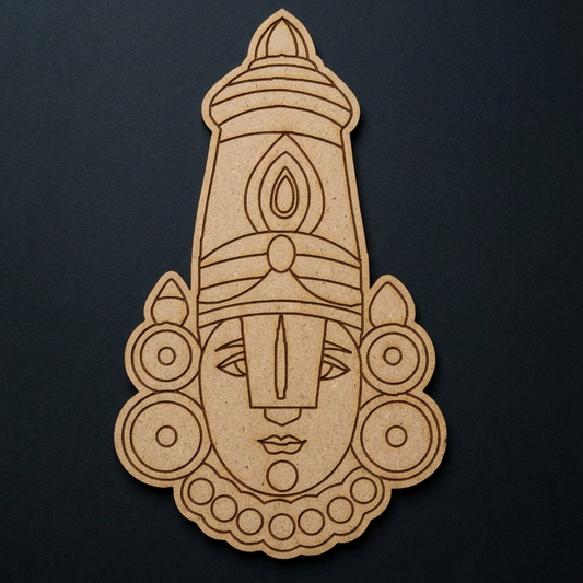 Tirupati Balaji 3 MDF Cutout