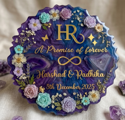 couple Wedding Platter 2
