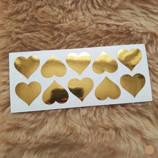 Hearts Vinyl Sticker (1 pc)