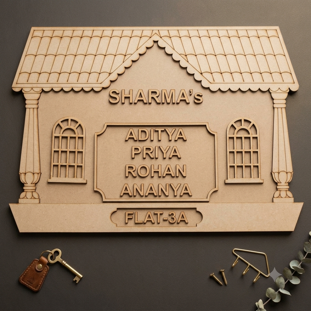 MDF Designer Name Plates 13
