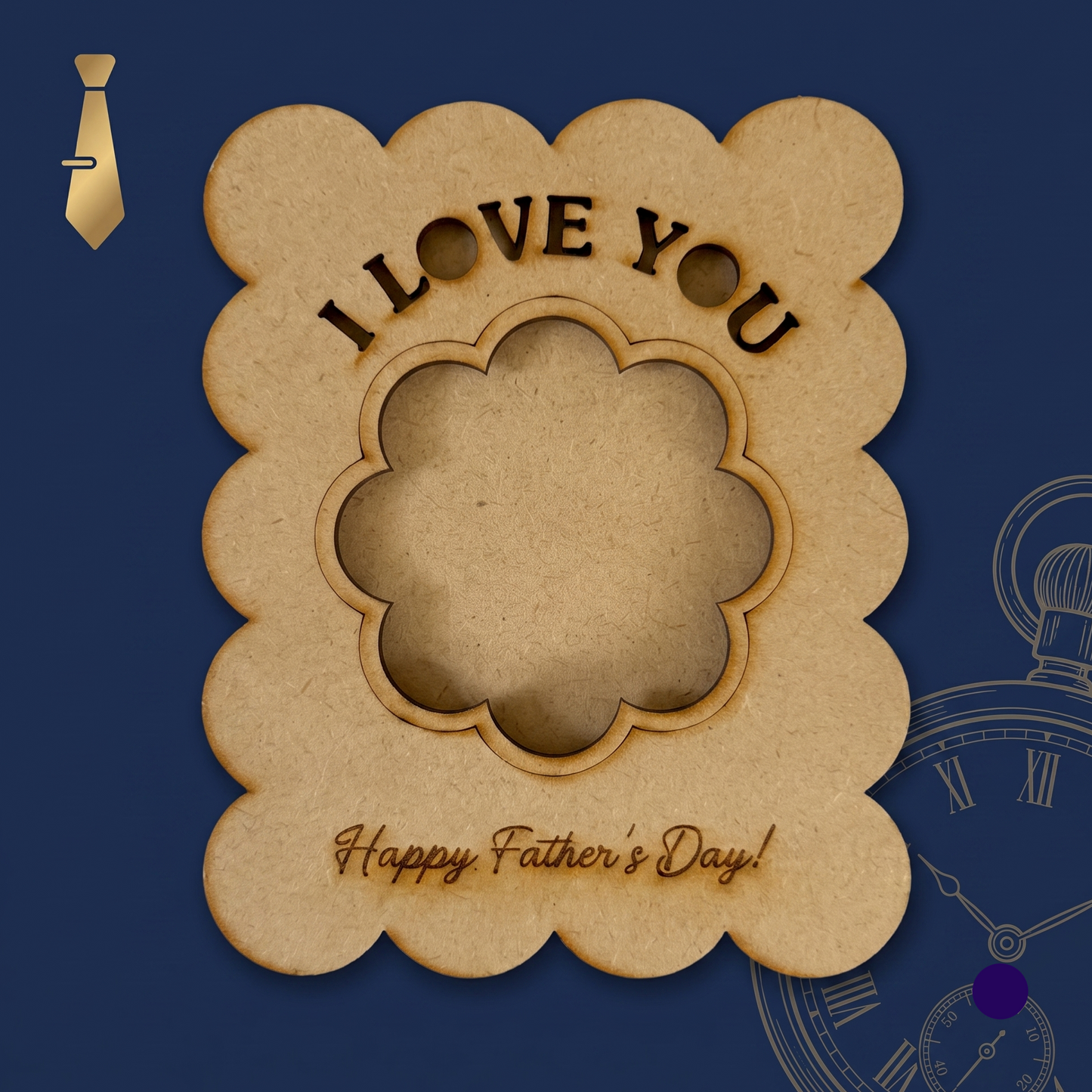 Father's day bases MDF Cutout 4