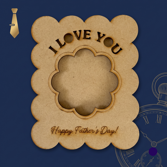 Father's day bases MDF Cutout 4