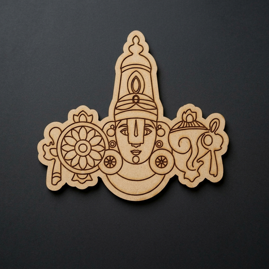 Tirupati Balaji 1 MDF Cutout