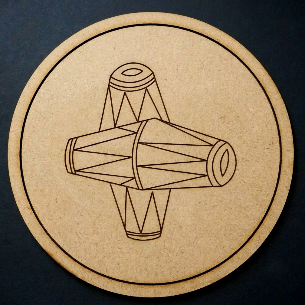 Mandala 30 MDF Premarked