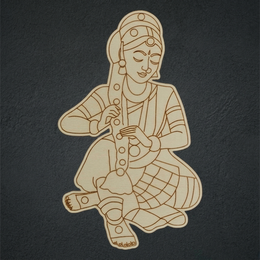 Dancing Lady 11 Mdf Cutout
