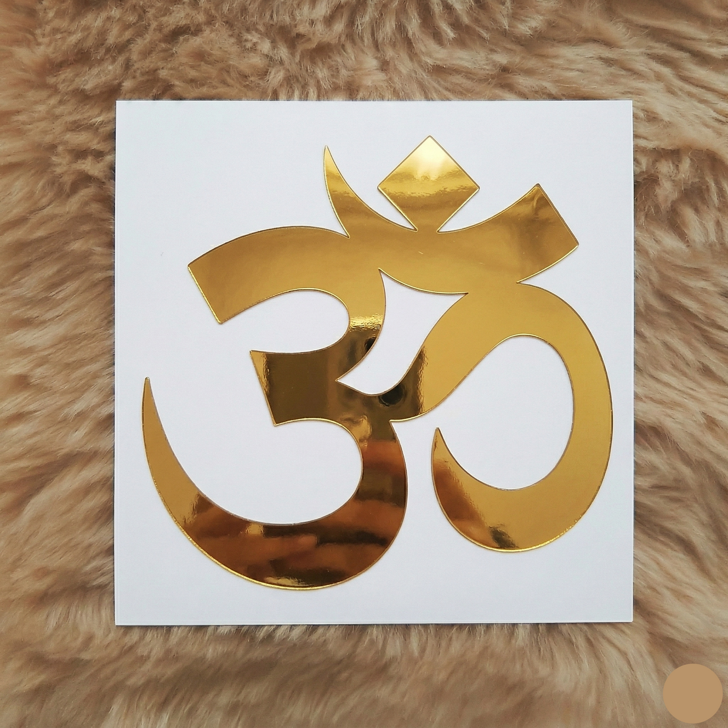 Om Vinyl Sticker