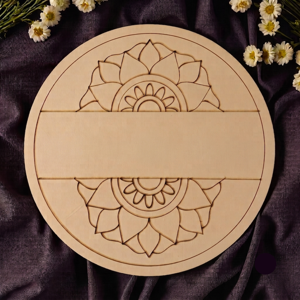 Mandala 29 MDF Premarked