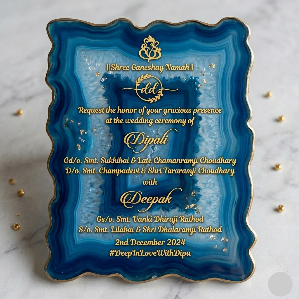 Wedding Invite vinyl sticker